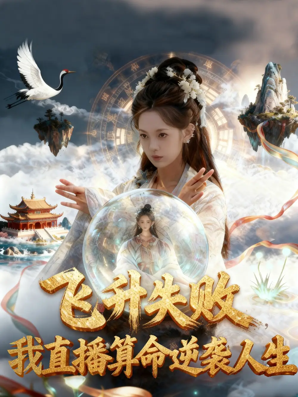 短剧《飞升失败我直播算命逆袭人生&飞升失败我直播算命爆火了》正片完成版免费在线观看全集