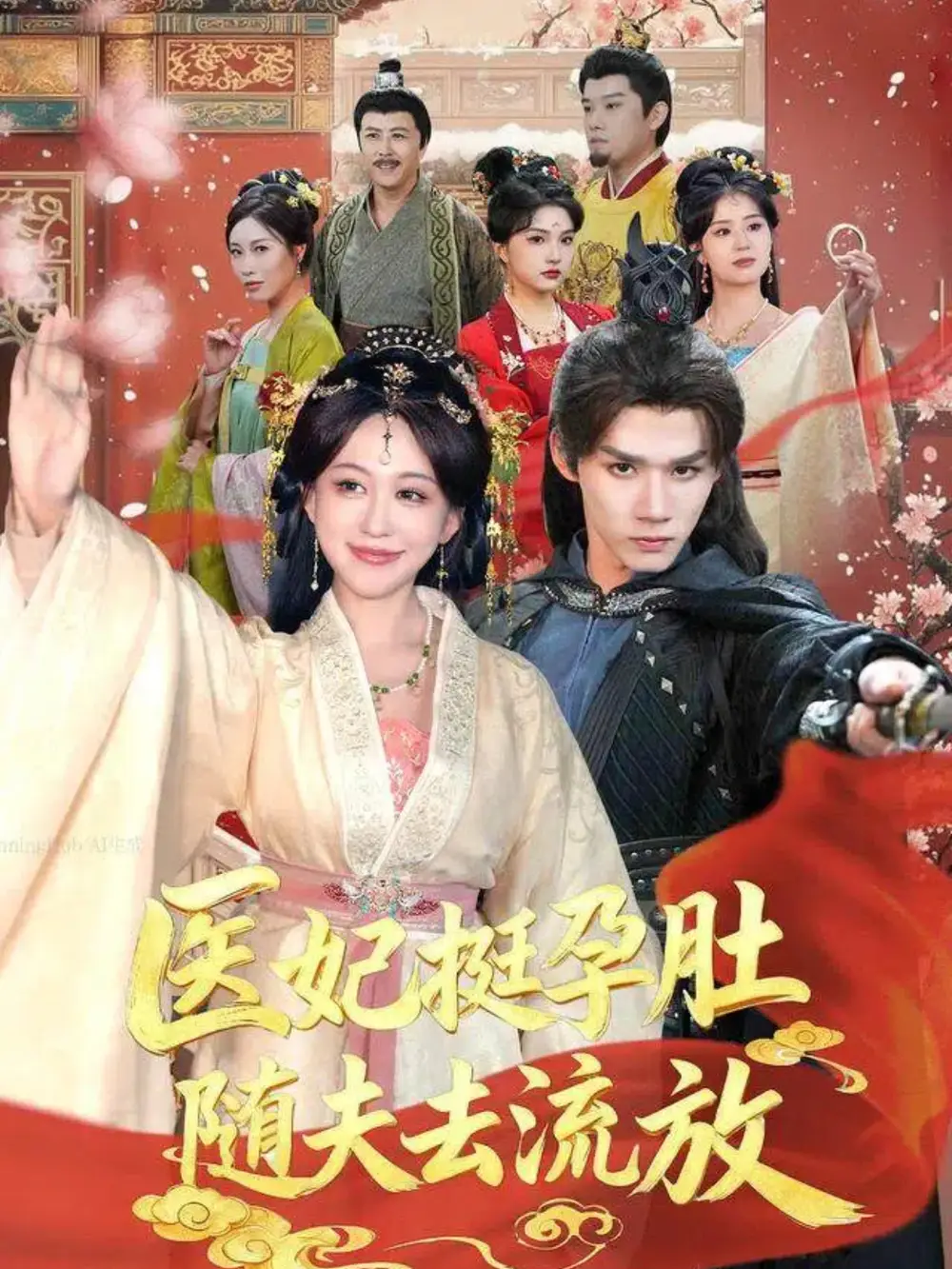 医妃挺孕肚随夫去流放（70集）耿致忻＆柴慧欣海报