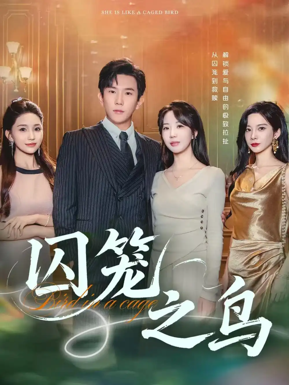 囚笼之鸟(52集)程澄&彭丹丹(彭呆呆)高清海报图片 囚笼之鸟(52集)程澄&彭丹丹(彭呆呆)海报