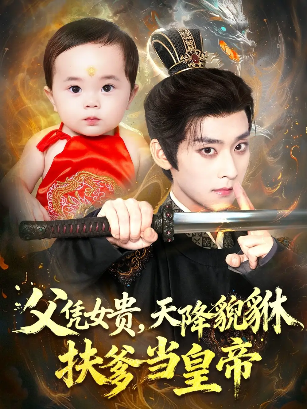 短剧《父凭女贵，天降貔貅扶爹当皇帝》正片完成版免费在线观看全集