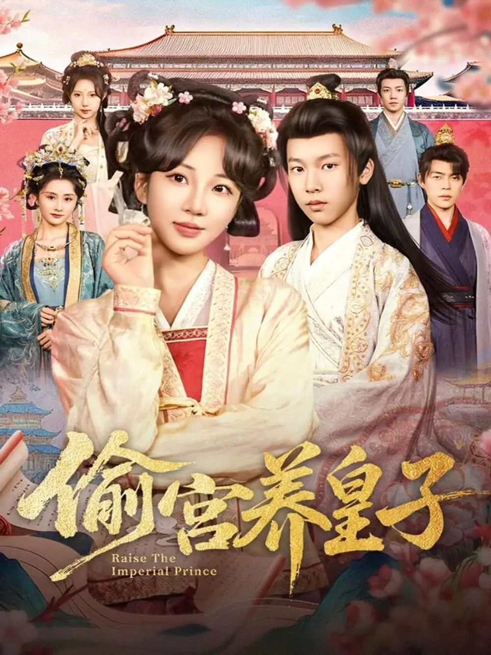 偷宫养皇子(85集)杨景天&彭丹丹高清海报图片 偷宫养皇子(85集)杨景天&彭丹丹海报