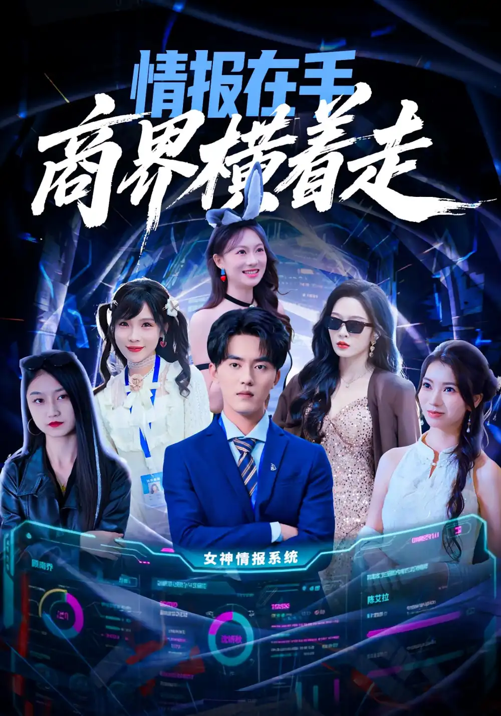 情报在手商界横着走(80集)王言睿&赵兰君高清海报图片 情报在手商界横着走(80集)王言睿&赵兰君海报