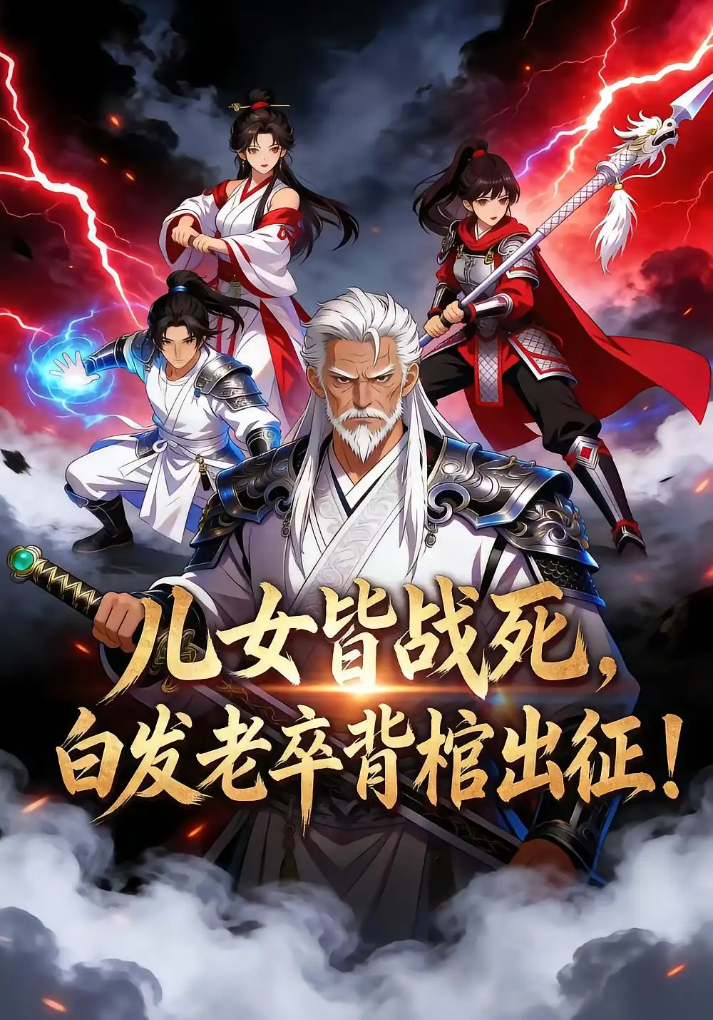 短剧《儿女皆战死，白发老卒背棺出征》夸克资源免费在线观看全集