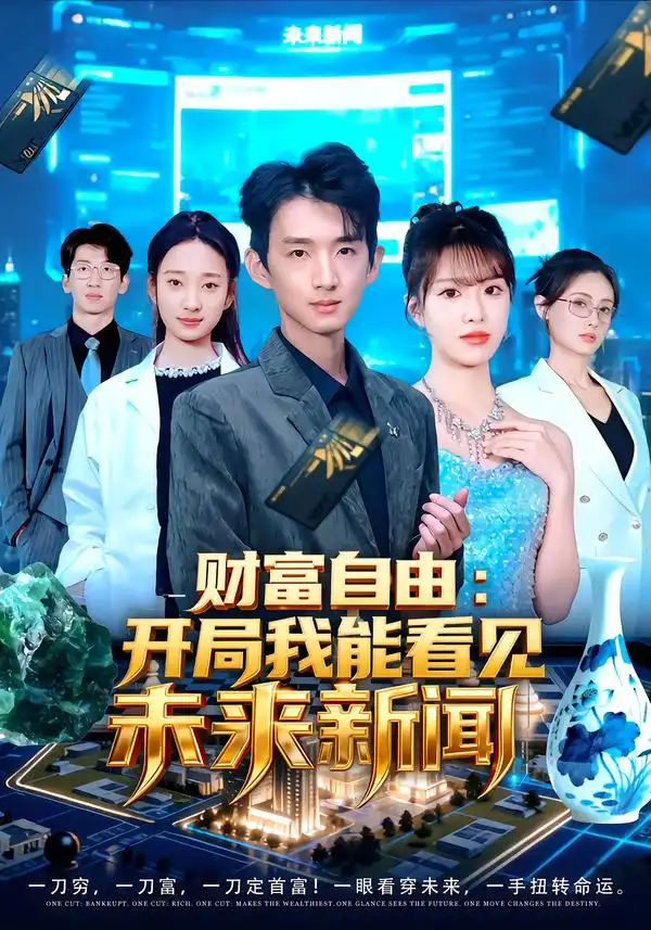 短剧《财富自由：开局我能看见未来新闻》免费观看高清版
