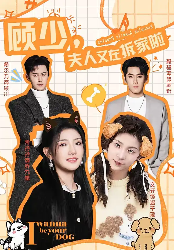 顾少,夫人又在拆家啦(78集)希尔力&常丹丹高清海报图片 顾少,夫人又在拆家啦(78集)希尔力&常丹丹海报